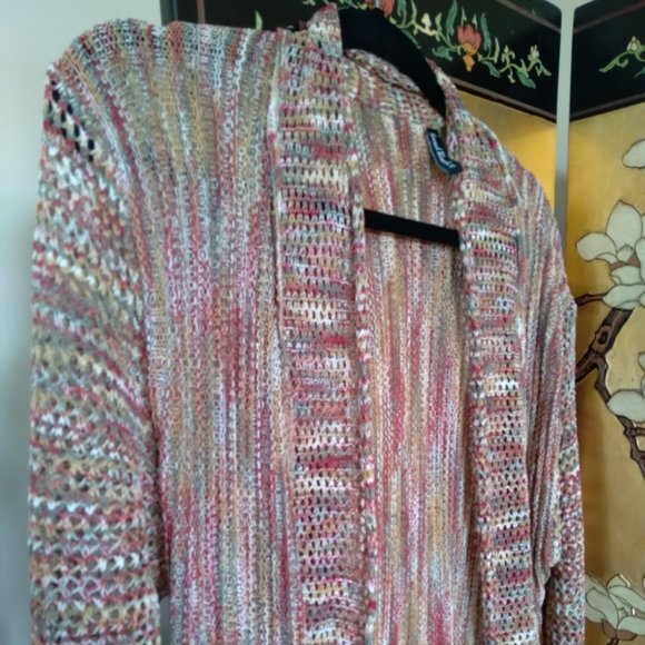 Muted multicolored knit sweater - Picture 2 of 3